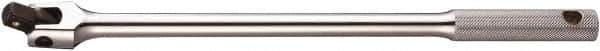 Paramount - 1/2" Drive Socket Flex Handle - 24" OAL, Chrome Vanadium Finish - USA Tool & Supply