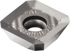 Sandvik Coromant - R24512T3 ML Grade 1040 Carbide Milling Insert - TiAlN Finish, 5/32" Thick, 13.4mm Inscribed Circle, 1.5mm Corner Radius - USA Tool & Supply
