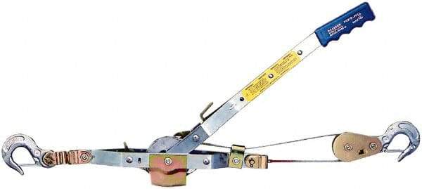 Maasdam - 4,000 Lb Lifting Capacity, 6' Lift Height, Puller Hoist - Made from Chain - USA Tool & Supply