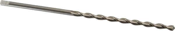 Cleveland - #16, 118° Point, Parabolic Flute, High Speed Steel Taper Length Drill Bit - Bright Finish, 3-3/8" Flute Length, 5-3/4" OAL, Series 2565 - USA Tool & Supply