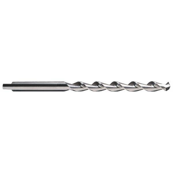 Cleveland - #33 118° Parabolic Flute High Speed Steel Taper Length Drill Bit - USA Tool & Supply