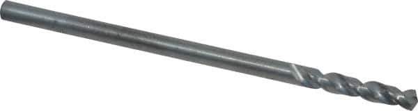 Cleveland - #25 135° Cobalt Jobber Drill - Oxide Finish, Right Hand Cut, Spiral Flute, Straight Shank, 3" OAL, Split Point - USA Tool & Supply