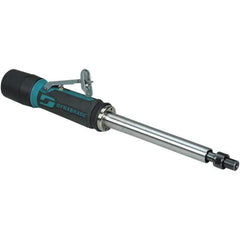 Dynabrade - 1/4" Collet, Straight Handle, Air Extended Length Die Grinder - 25,000 RPM, Rear Exhaust, 20 CFM, 0.4 hp, 90 psi, 1/4" Inlet - USA Tool & Supply