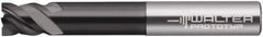 Walter-Prototyp - 8mm, 8mm LOC, 8mm Shank Diam, 2" OAL, 4 Flute, Solid Carbide Square End Mill - Single End, TiAlN Finish, Helical Flute, Centercutting, Right Hand Cut, Right Hand Flute - USA Tool & Supply