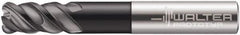 Walter-Prototyp - 10.01mm, 4 Flute, Single End, Solid Carbide, 1.5mm Corner Radius End Mill - 3" OAL, 50° Helix, Right Hand Flute, 22mm LOC, Right Hand Cut, - USA Tool & Supply