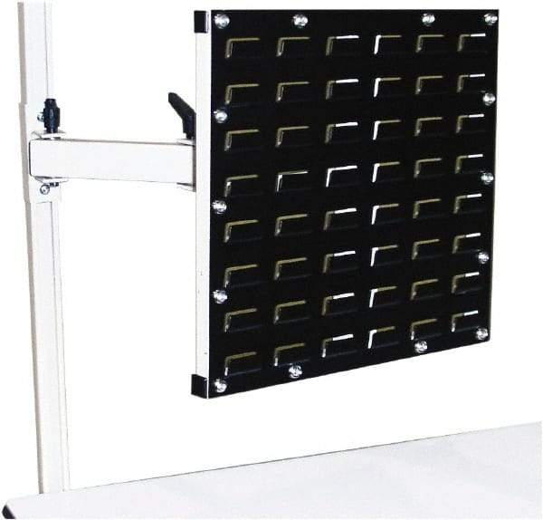 Proline - Workbench & Workstation Bin Rack - Use with Proline Uprights - USA Tool & Supply
