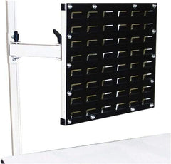 Proline - Workbench & Workstation Bin Rack - Use with Proline Uprights - USA Tool & Supply