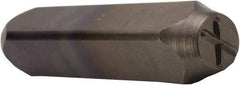 C.H. Hanson - 5/8" Character Size, X Character, Heavy Duty Individual Steel Stamp - USA Tool & Supply