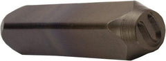 C.H. Hanson - 5/32" Character Size, V Character, Heavy Duty Individual Steel Stamp - USA Tool & Supply