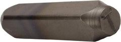 C.H. Hanson - 5/8" Character Size, T Character, Heavy Duty Individual Steel Stamp - USA Tool & Supply