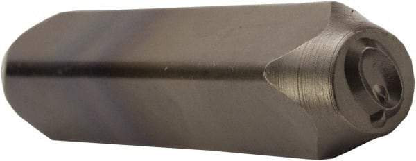 C.H. Hanson - 5/32" Character Size, Q Character, Heavy Duty Individual Steel Stamp - USA Tool & Supply