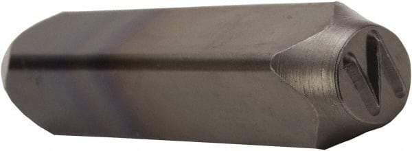 C.H. Hanson - 5/8" Character Size, N Character, Heavy Duty Individual Steel Stamp - USA Tool & Supply