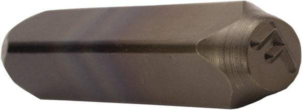 C.H. Hanson - 5/32" Character Size, F Character, Heavy Duty Individual Steel Stamp - USA Tool & Supply