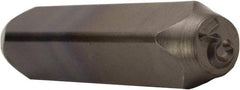 C.H. Hanson - 5/32" Character Size, 3 Character, Heavy Duty Individual Steel Stamp - USA Tool & Supply