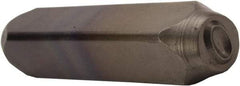 C.H. Hanson - 5/8" Character Size, O Character, Heavy Duty Individual Steel Stamp - USA Tool & Supply