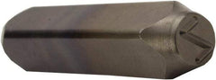 C.H. Hanson - 5/8" Character Size, Z Character, Heavy Duty Individual Steel Stamp - USA Tool & Supply