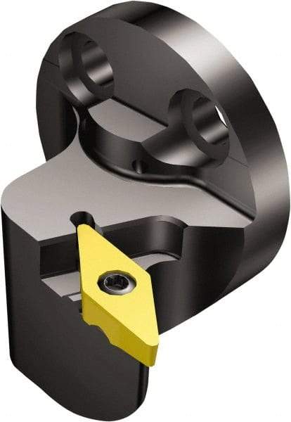 Sandvik Coromant - Left Hand Cut, Size 32, TR-VB1308 Insert Compatiblity, Internal Modular Turning & Profiling Cutting Unit Head - 22mm Ctr to Cutting Edge, 32mm Head Length, Through Coolant, Series CoroTurn TR - USA Tool & Supply