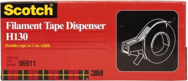 3M - 3/4" Wide, Handheld Style, Handheld Tape Dispenser - USA Tool & Supply