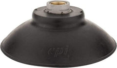 De-Sta-Co - 3/8 NPT Female Port, Flat, Vertical Vacuum Pad - Nitrile - USA Tool & Supply