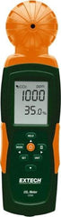 Extech - Audible Alarm, LCD Display, Indoor Air Quality Monitor - Monitors Carbon Dioxide, -10 to 50°C Working Temp, CE Listed - USA Tool & Supply