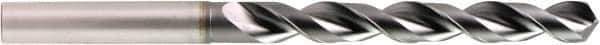 OSG - 6mm 120° Powdered Metal Jobber Drill - Right Hand Cut, Parabolic Flute, Straight Shank, 101mm OAL, Standard Point - USA Tool & Supply