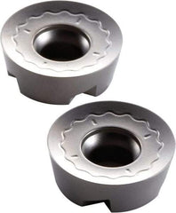 OSG - RPHW10T3M0 Grade XC1015 Carbide Milling Insert - TiCN/Al2O3 Finish, 3.97mm Thick, 10mm Inscribed Circle - USA Tool & Supply
