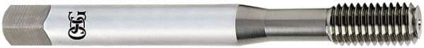 OSG - M5x0.80 Metric Coarse D11 Thread Limit Modified Bottoming Thread Forming Tap - Cobalt, TiCN Finish, 2-3/8" OAL, 7/8" Thread Length, Right Hand Thread, Series 14101 - Exact Industrial Supply