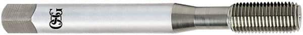 OSG - 7/16-14 UNC H5 Thread Limit Modified Bottoming Thread Forming Tap - Cobalt, TiCN Finish, 3-5/32" OAL, 1-7/16" Thread Length, Right Hand Thread, Series 14001 - USA Tool & Supply