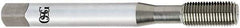 OSG - #10-32 UNF H14 Thread Limit Modified Bottoming Thread Forming Tap - Cobalt, TiCN Finish, 2-1/2" OAL, 1" Thread Length, Right Hand Thread, Series 14001 - Exact Industrial Supply