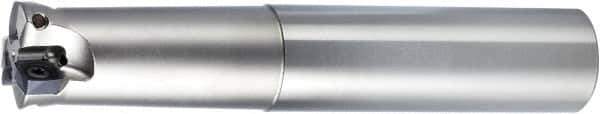 OSG - 32mm Cut Diam, 32mm Shank Diam, Cylindrical Shank Indexable High-Feed End Mill - Screw Holding Method, SXMT12.. Insert, PHC Toolholder, Through Coolant - USA Tool & Supply