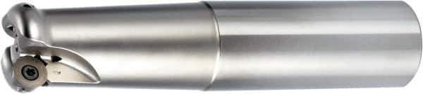 OSG - 20mm Cutting Diam, 20mm Shank Diam, Straight Shank Indexable Copy End Mill - 2 Inserts, RPH_10.. Insert, PRC Toolholder, Through Coolant - USA Tool & Supply
