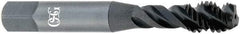 OSG - 7/16-20 UNF 3 Flute Modified Bottoming Spiral Flute Tap - Vanadium High Speed Steel, Bright Finish, 3-5/32" OAL, Right Hand Flute, Right Hand Thread, H11, Series 290 - USA Tool & Supply