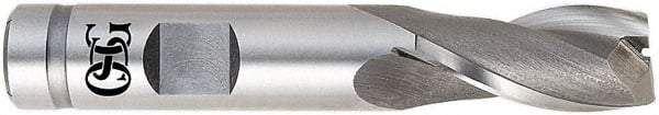 OSG - 1", 1-5/8" LOC, 1" Shank Diam, 4-1/8" OAL, 2 Flute, Powdered Metal Square End Mill - Single End, Uncoated, Spiral Flute, Right Hand Cut, Right Hand Flute, Series 620 - USA Tool & Supply