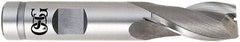 OSG - 3/16", 7/16" LOC, 3/8" Shank Diam, 2-5/16" OAL, 2 Flute, Powdered Metal Square End Mill - Single End, Uncoated, Spiral Flute, Right Hand Cut, Right Hand Flute, Series 620 - USA Tool & Supply