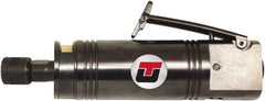 Universal Tool - 1/4" Collet, Straight Handle, Straight Air Die Grinder - 25,000 RPM, Side Exhaust, 5.5 CFM, 1 hp, 90 psi - USA Tool & Supply