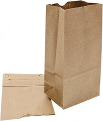 DURO BAG MFR - Kraft Grocery Bag - 4-5/16 x 2-7/16 x 7-7/8, Brown - USA Tool & Supply
