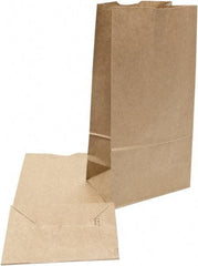 DURO BAG MFR - Kraft Grocery Bag - 6-1/8 x 4-11/64 x 12-7/16, Brown - USA Tool & Supply