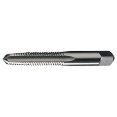‎9/16-12 UNC Flute Carbon Steel Standard Taper Chamfer Hand Tap- Bright - Exact Industrial Supply