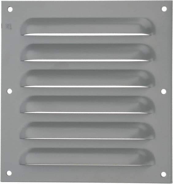 nVent Hoffman - Electrical Enclosure Steel Louver Plate Kit - For Use with Fresh Air Enclosures - USA Tool & Supply