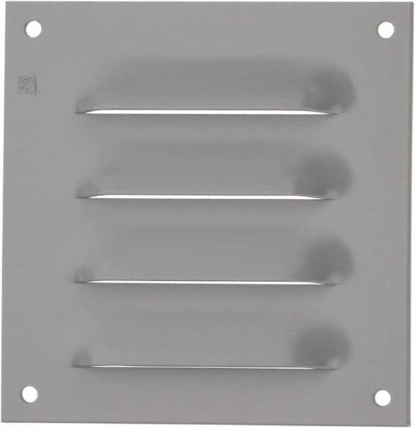 nVent Hoffman - Electrical Enclosure Steel Louver Plate Kit - For Use with Fresh Air Enclosures - USA Tool & Supply