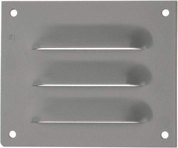 nVent Hoffman - Electrical Enclosure Steel Louver Plate Kit - For Use with Fresh Air Enclosures - USA Tool & Supply