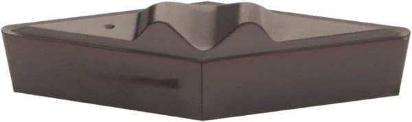 Kennametal - VPGR332, KCU25 Grade Carbide Profiling Insert - AlTiN Finish, 35° Incl Angle, Diamond, 0.6538" Side Length, 3/16" Thick, 1/32" Corner Radius, 3/8" Inscribed Circle - USA Tool & Supply