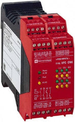 Schneider Electric - 24 VDC, Electromechanical & Solid State Screw Clamp General Purpose Relay - 6 Amp at 28 VDC, 22.5mm Wide x 99mm High x 114mm Deep - USA Tool & Supply