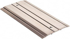 National Guard Products - 72" Long x 6" Wide x 1/4" High, Saddle Threshold - Aluminum Finish - USA Tool & Supply