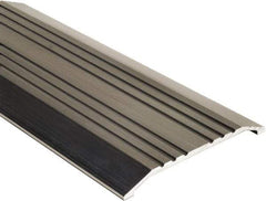 National Guard Products - 72" Long x 5" Wide x 1/2" High, Saddle Threshold - Aluminum Finish - USA Tool & Supply