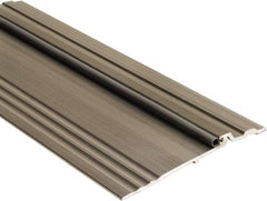 National Guard Products - 72" Long x 5" Wide x 1/2" High, Panic Threshold - Aluminum Finish - USA Tool & Supply