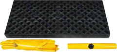 UltraTech - 66 Gal Sump, 3,000 Lb Capacity, 2 Drum, Polyethylene Spill Deck or Pallet - 54" Long x 25" Wide x 4" High, Low Profile, Inline Drum Configuration - USA Tool & Supply