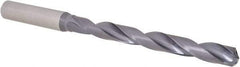 OSG - 11/32", 140° Point, Spiral Flute, Solid Carbide Taper Length Drill Bit - WD1 Finish, 87mm Flute Length, 131mm OAL, Series HP258 - USA Tool & Supply