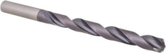 OSG - 12mm, 140° Point, Spiral Flute, Solid Carbide Taper Length Drill Bit - WD1 Finish, 114mm Flute Length, 163mm OAL, Series HP258 - USA Tool & Supply