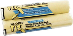 Wooster Brush - 1/8" Nap, 9" Wide Paint Roller - Smooth Texture, Foam - USA Tool & Supply